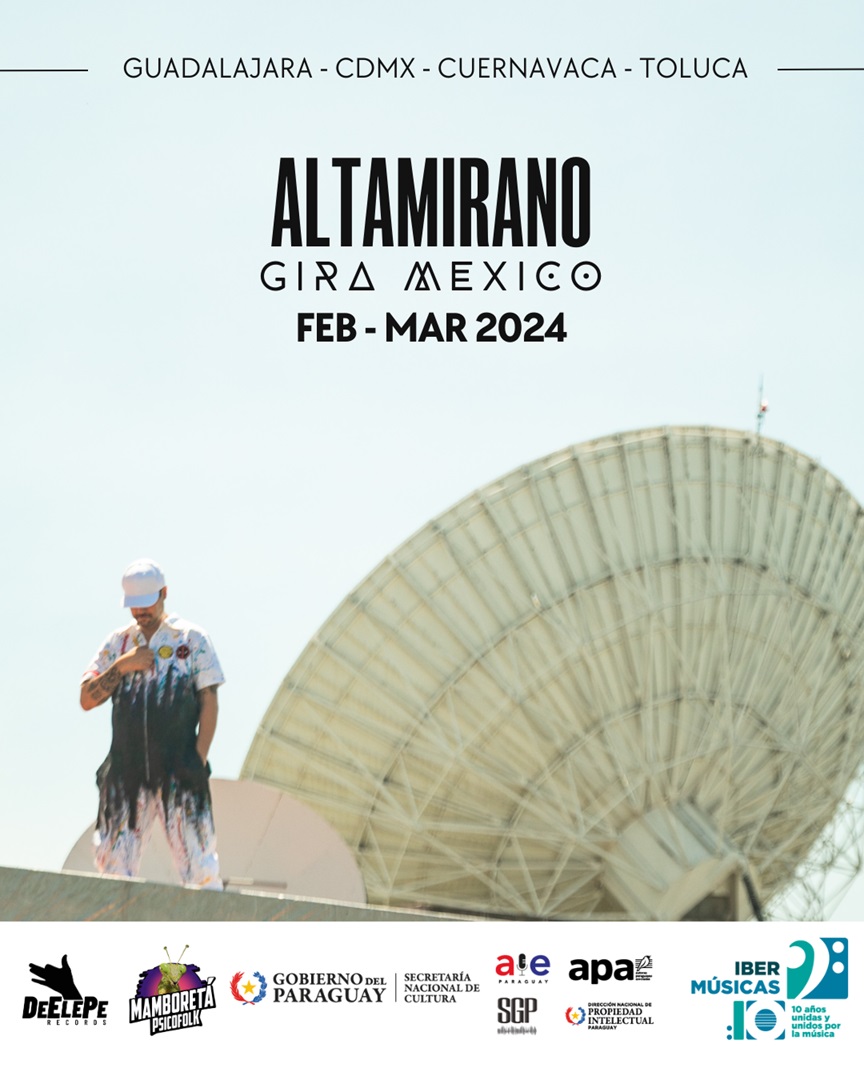 O músico paraguaio Altamirano leva sua música a México pela primeira vez