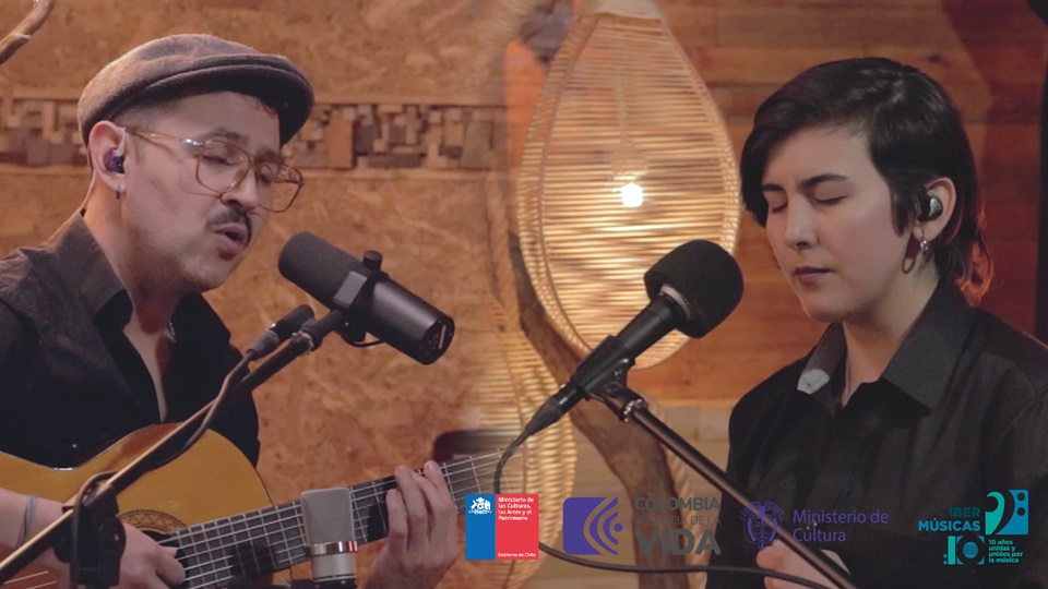 Laura Art, da Colômbia, e Gustavo Pablo Moraga González, do Chile apresentam o vídeo da sua canção Eu sou a chuva