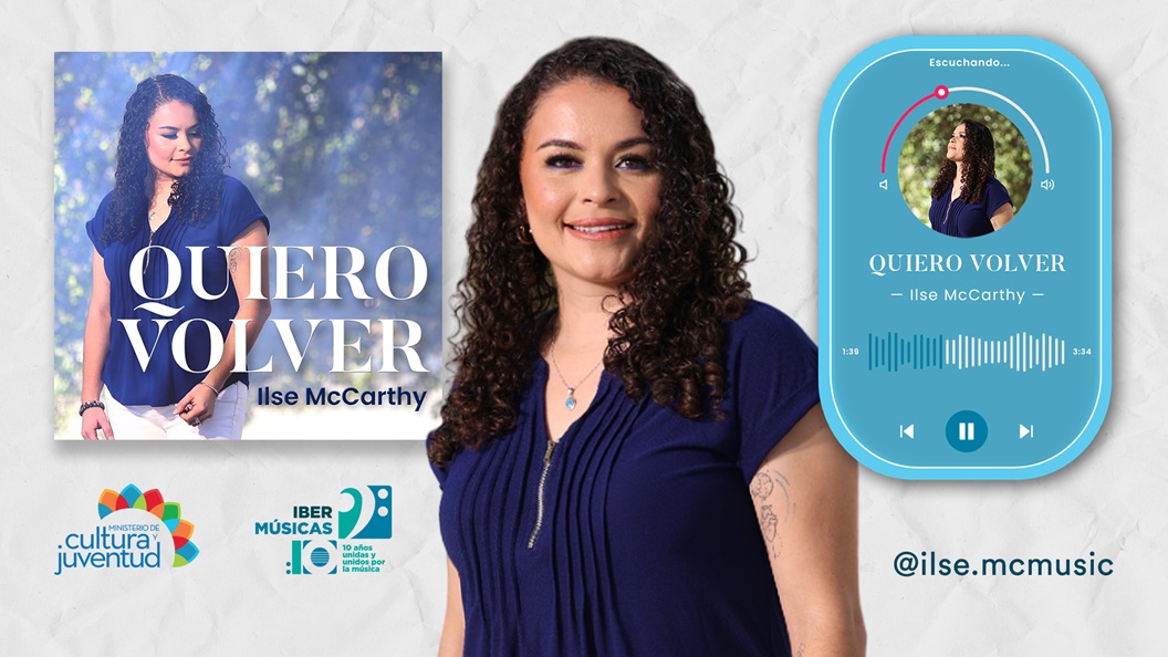 A artista costa-riquenha Ilse McCarthy apresenta sua canção “Quiero Volver”, vencedora do Prêmio Ibermúsicas de Criação de Canções 2023