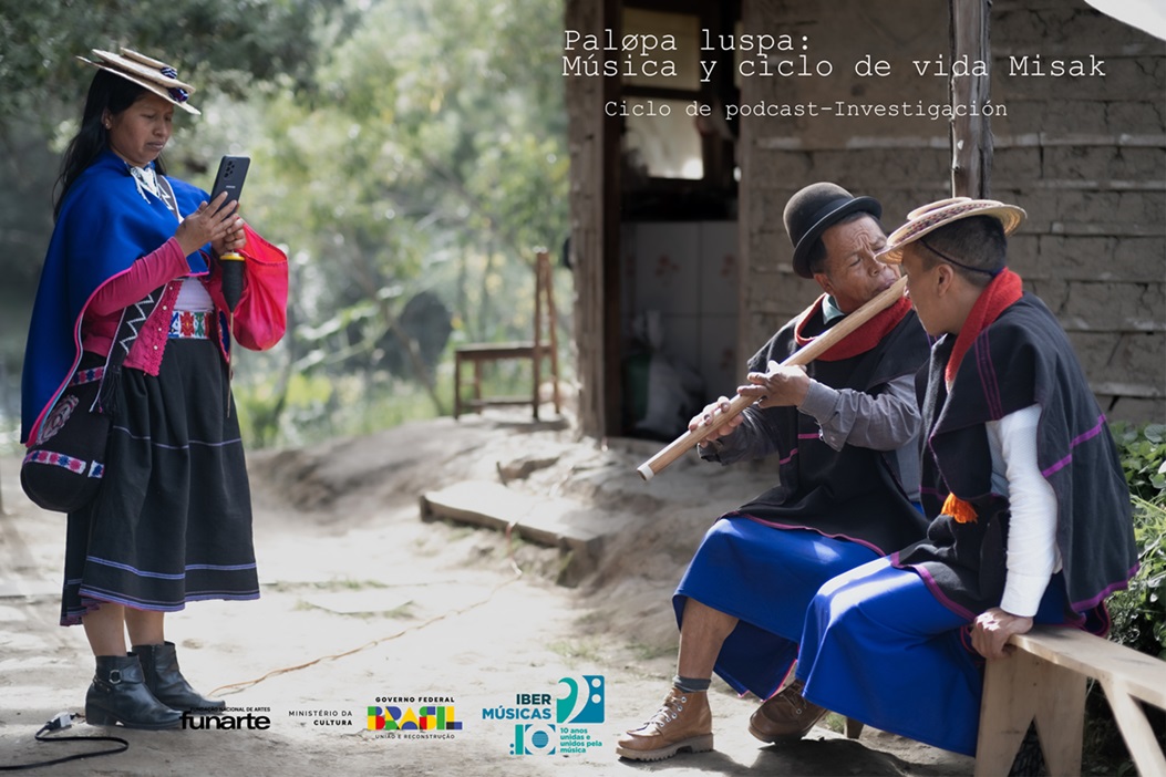 Paløpa luspa, podcast sobre a música e o ciclo de vida do povo Misak, Guâmbia, Colômbia