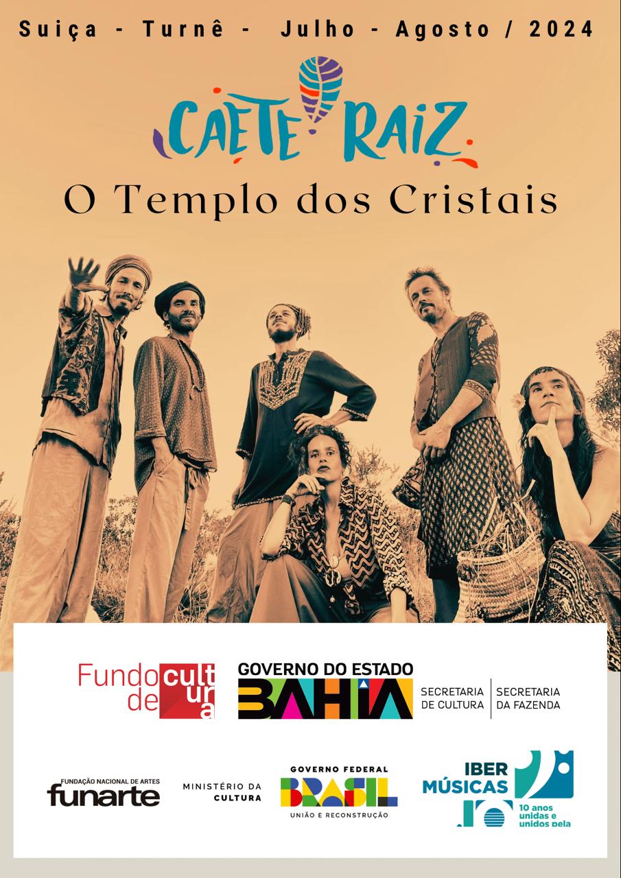 Caeté Raiz, a banda nascida na Chapada Diamantina, de turnê internacional