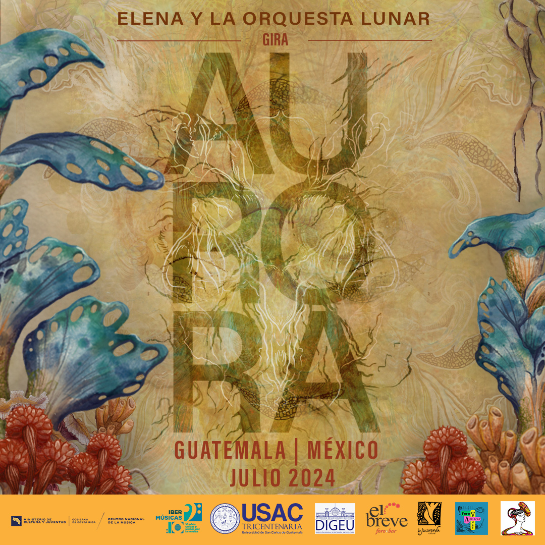“Elena y la Orquesta Lunar” de Costa Rica apresentam a digressão Aurora que os levará ao México e à Guatemala