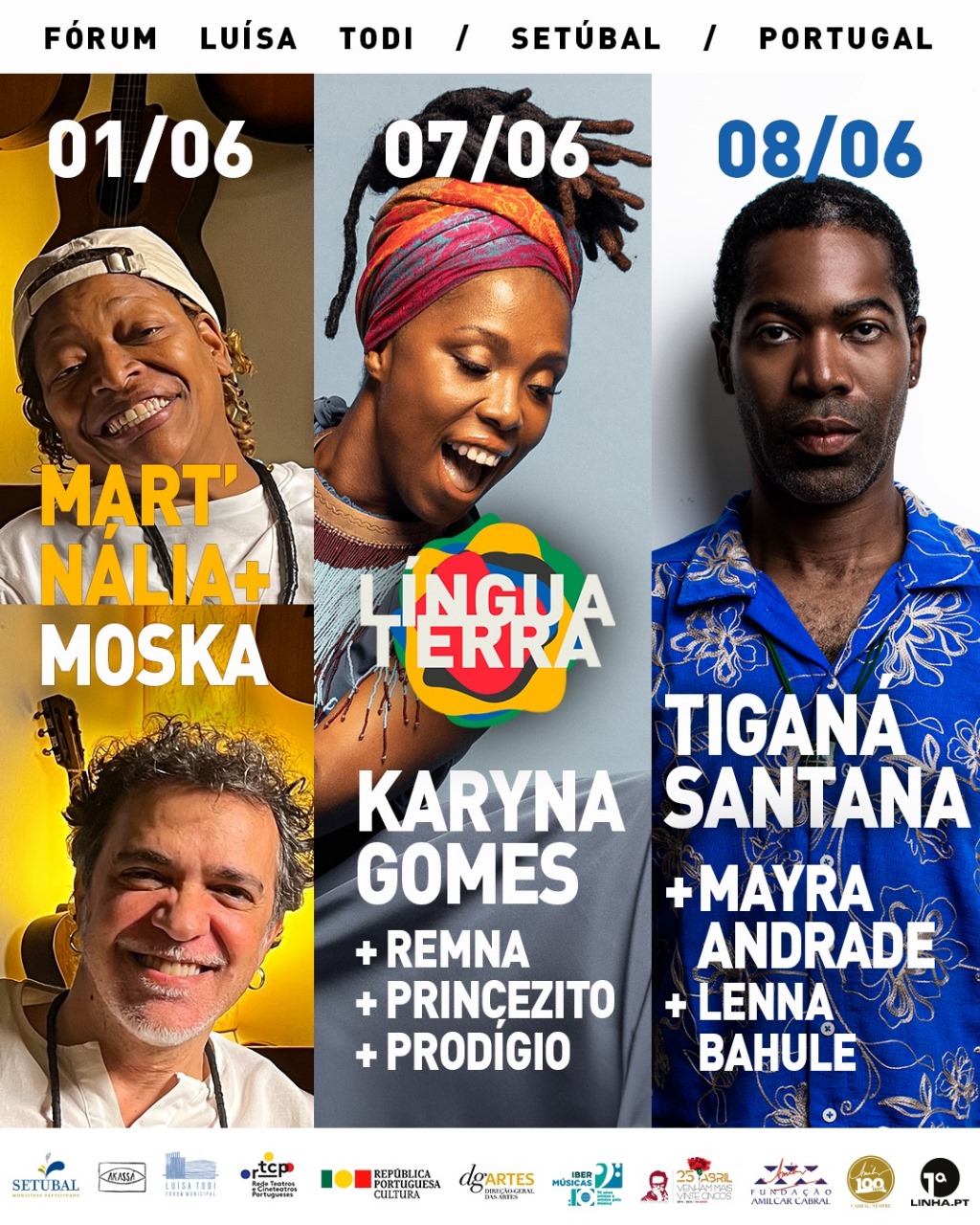 Está prestes a começar a 4.ª edição do Festival Língua Terra em Setúbal, Portugal