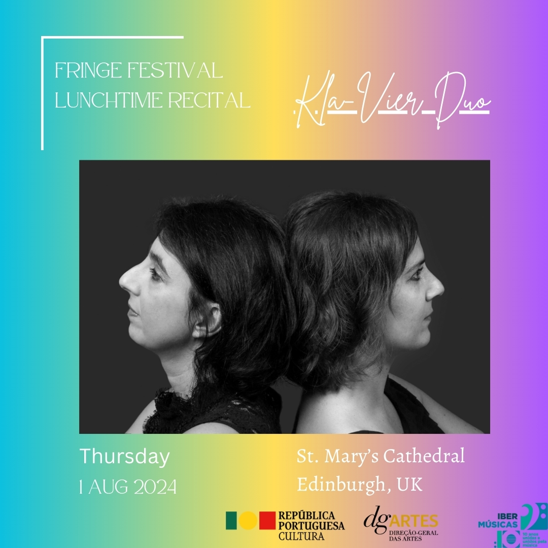 O Kla-Vier Duo do Portugal, apresentará seus concertos de piano a quatro mãos no Reino Unido