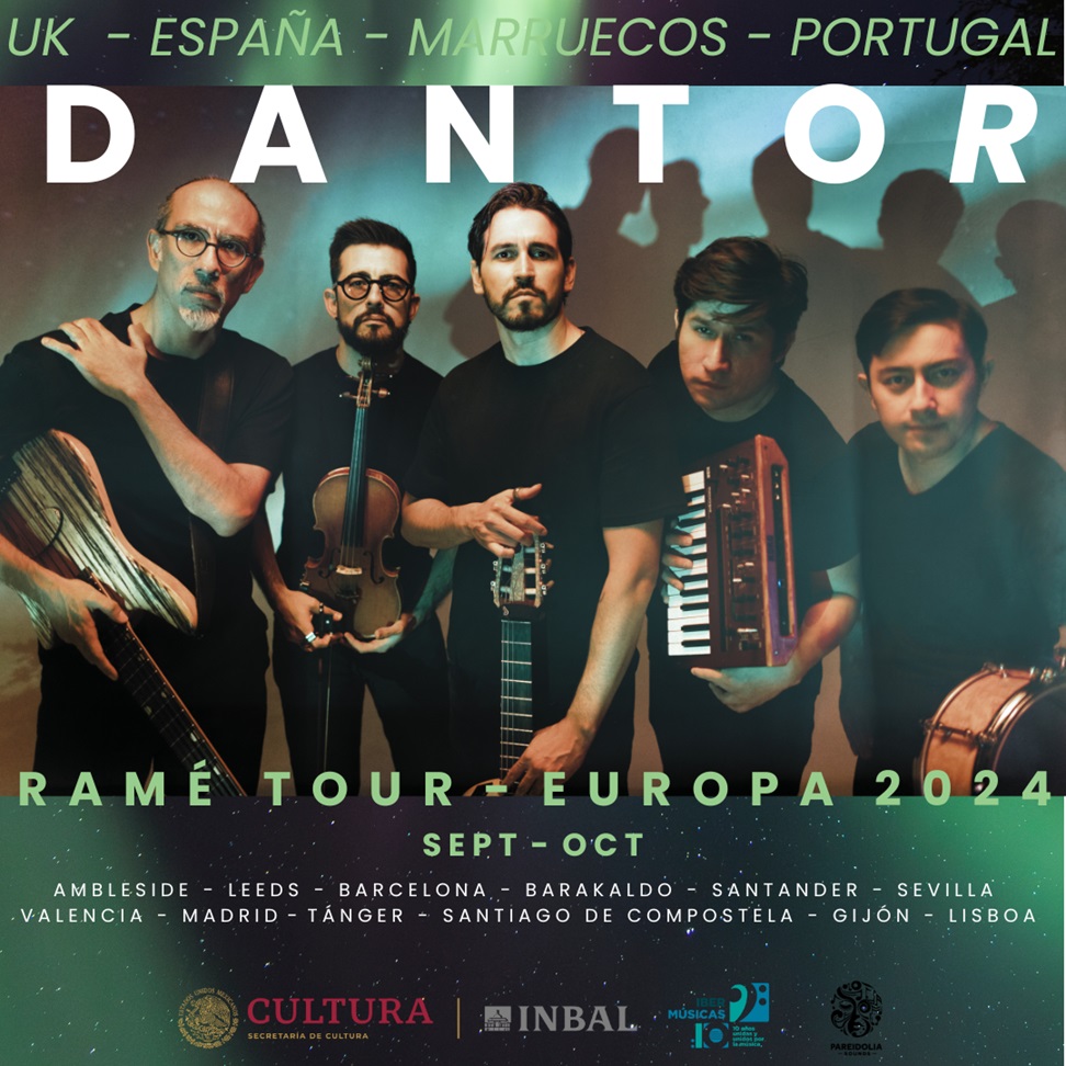 Dantor, o grupo mexicano de jazz e world music, vai fazer uma digressão alargada pelos palcos de Portugal, Espanha e Reino Unido