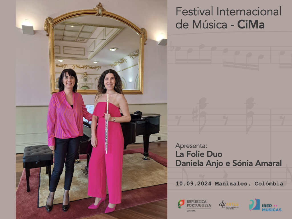 La Folie Duo se apresentará no IX Festival Internacional de Música Cima 2024 em Manizales, Colômbia