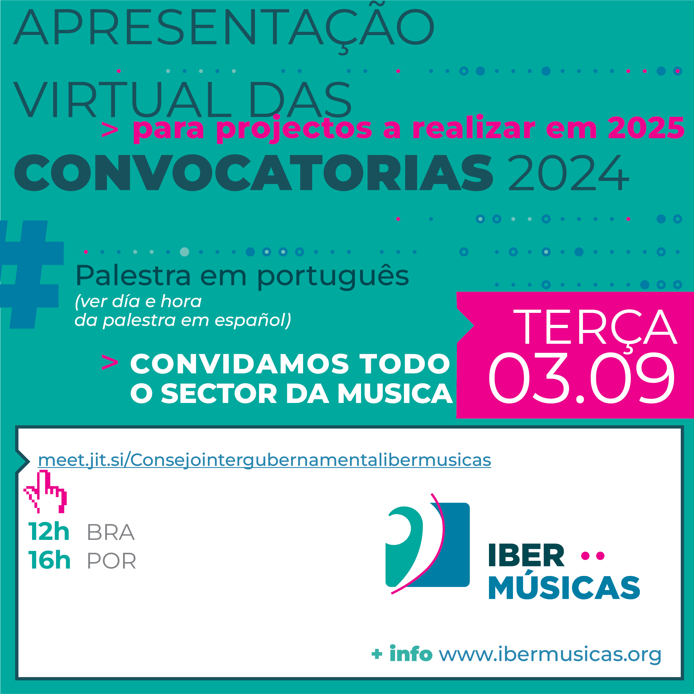 O Programa Ibermúsicas convida a um novo encontro aberto com a sua Unidade Técnica