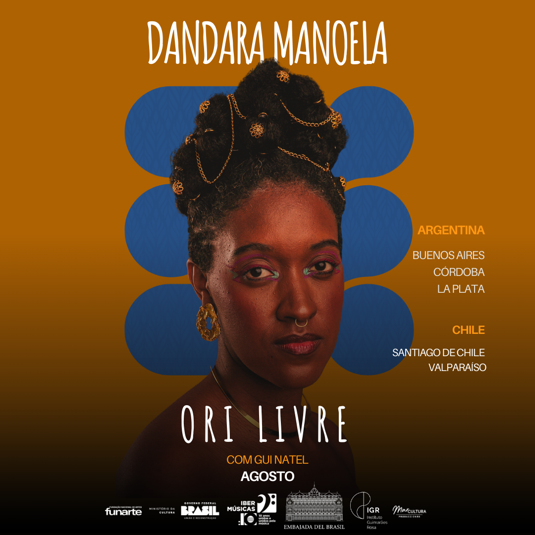 Dandara Manoela do Brasil faz turnê na Argentina e no Chile