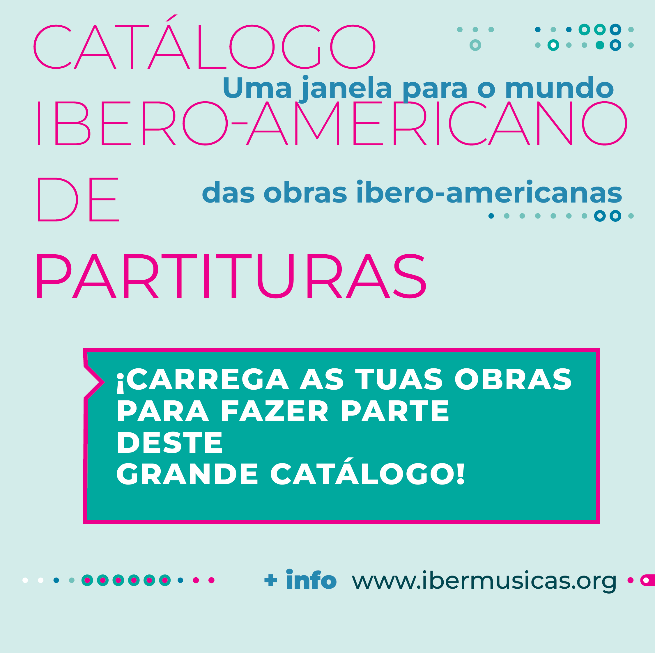 Ibermúsicas anuncia o lançamento de seu Catálogo Ibero-americano de Partituras