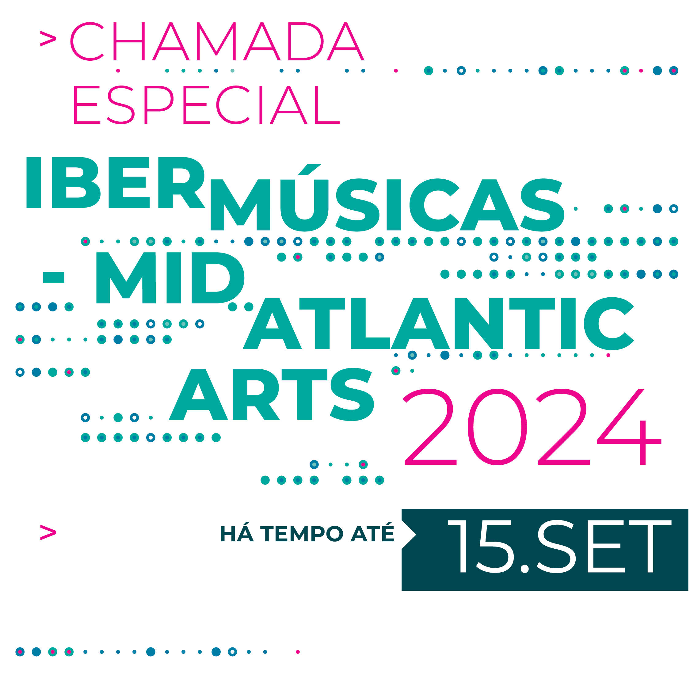 Faltam poucos dias para o encerramento da Convocatória Especial Ibermúsicas – Mid Atlantic Arts 2024