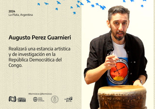 O investigador argentino Augusto Pérez Guarnieri inicia a sua residência no Instituto Nacional das Artes, Kinshasa, República Democrática do Congo