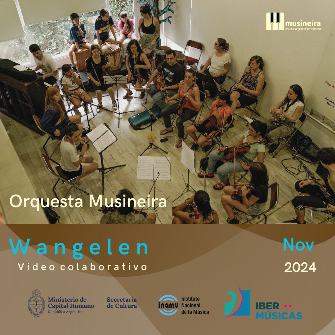 Orquesta MUSINEIRA de Argentina presenta su video colaborativo y su cuadernillo de arreglos