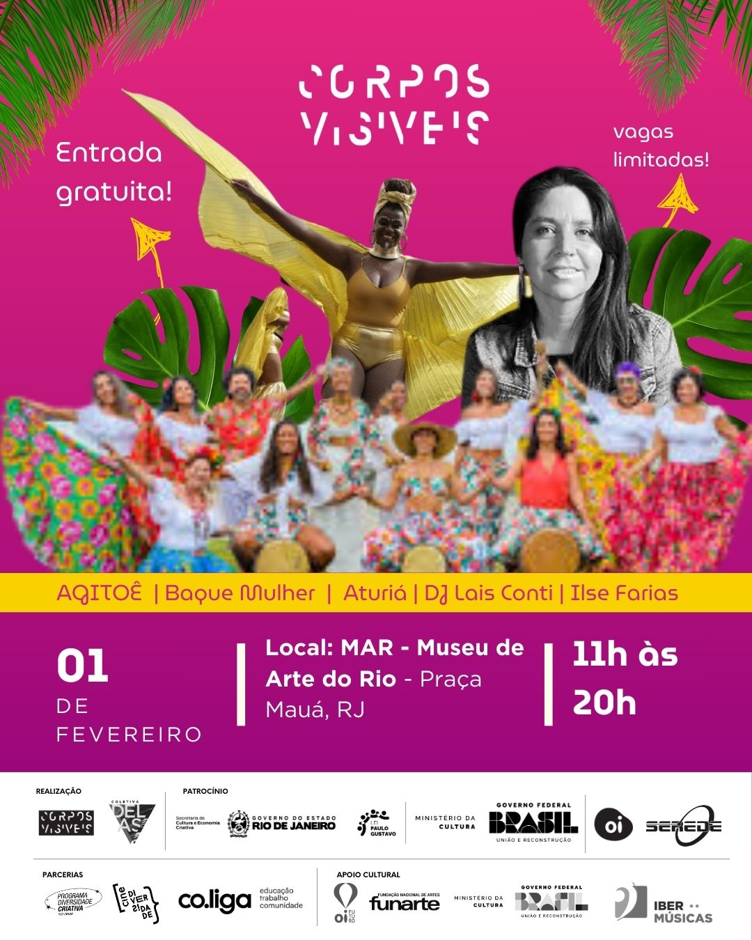 Chega ao Rio de Janeiro a 4ª edição do Festival Corpos Visíveis realizado em conjunto com a VII Mostra Cine Diversidade