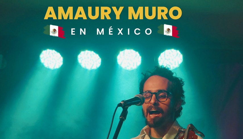 O cantor e compositor cubano Amaury Muro fará uma turnê pelo México