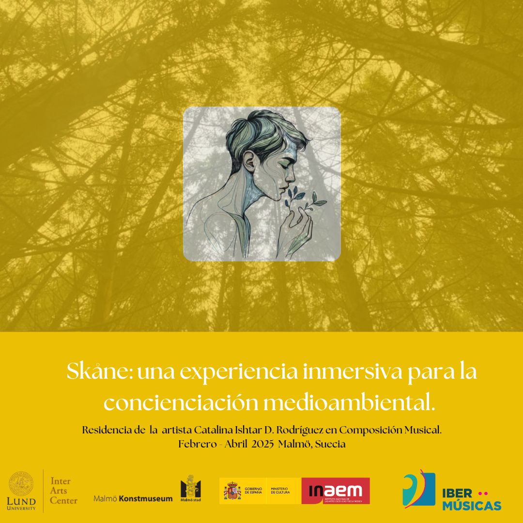 A artista e compositora espanhola Catalina Ishtar apresenta “Skåne: uma experiência imersiva para conscientização ambiental”