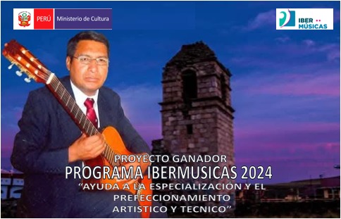 O violonista peruano Percy Murguia Huillca inicia sua especialização em ensino de música para crianças no Instituto de Formação Artística Jubal, em La Paz, Bolívia
