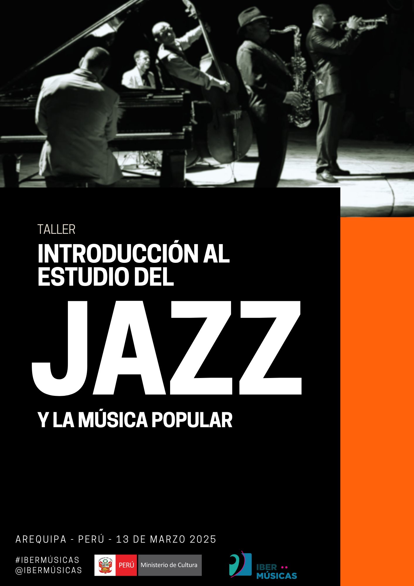 O músico peruano Gonzalo Figueroa Morales convida para seu workshop sobre Introdução ao estudo do Jazz e da Música Popular