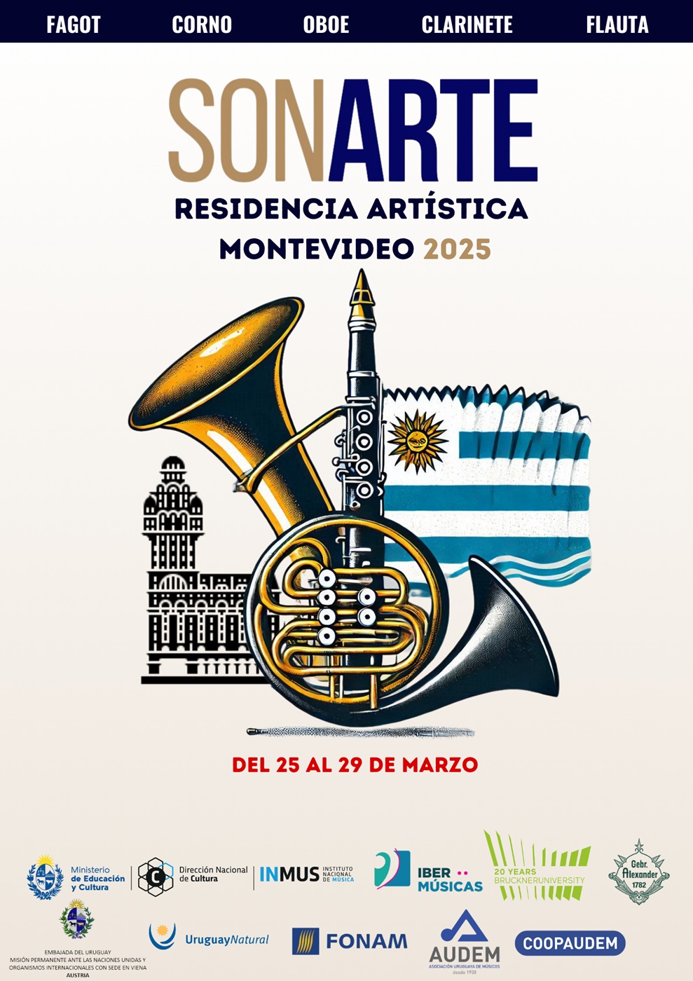 A Residência Artística SonArte 2025 terá lugar em março em Montevideu, Uruguai