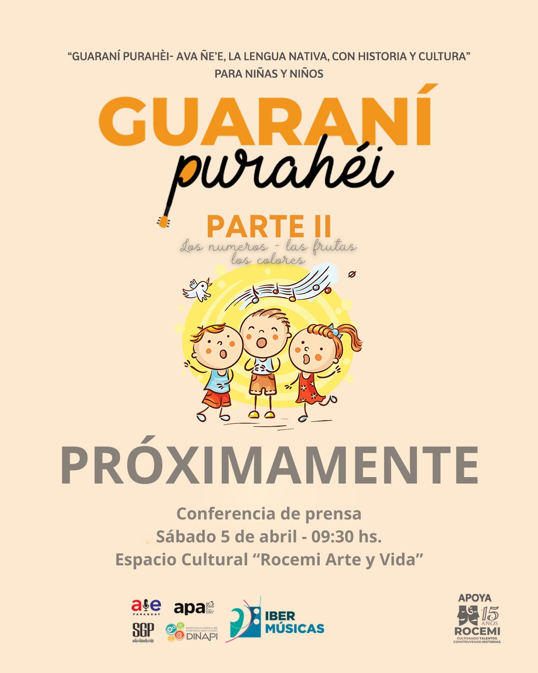 Paty Britez de Paraguay presenta su proyecto Guaraní Purahèi- Ava Ñe’ẽ, la Lengua Nativa, con Historia y Cultura”, segunda parte