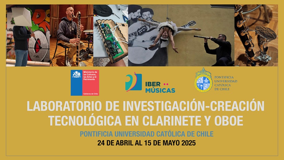 Comienza en la Pontificia Universidad Católica de Chile, el Laboratorio de Investigación – Creación Tecnológica en Clarinete y Oboe
