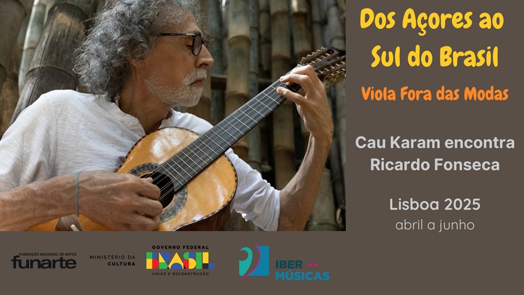 Cau Karam viaja de Brasil a Portugal para estudiar viola portuguesa con Ricardo Fonseca