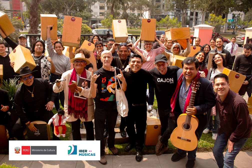 Llega “Festival del Cajón Flamenco – Cajonea 2025: Un encuentro cultural entre Perú y España”