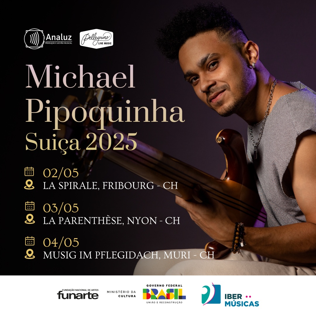 El Michael Pipoquinha Quarteto de Brasil comienza su gira Euro Spring Tour 2025