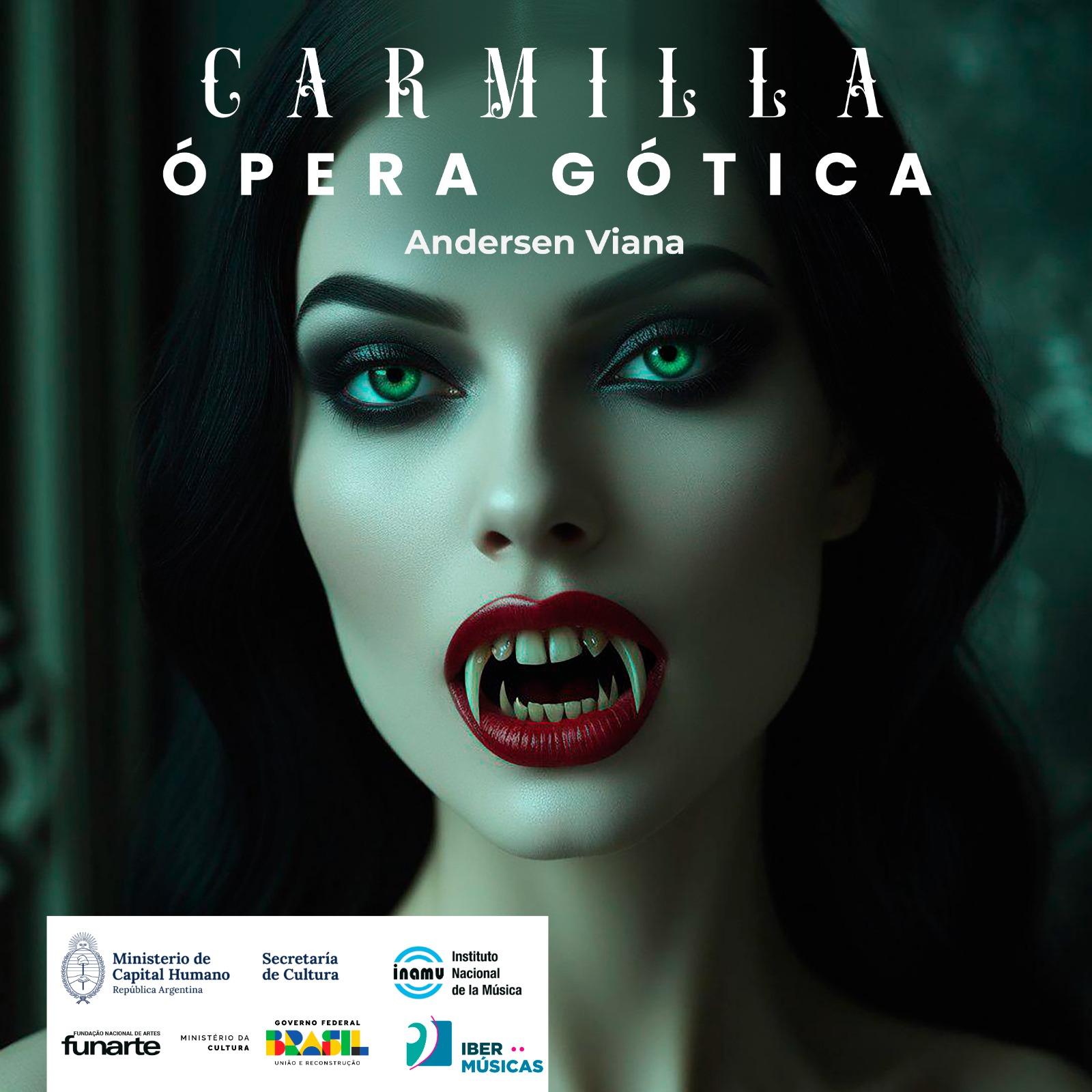 El compositor brasileño Andersen Viana («Coletivo Pitágoras/Carmilla») presenta el comienzo de su ópera gótica «Carmilla»