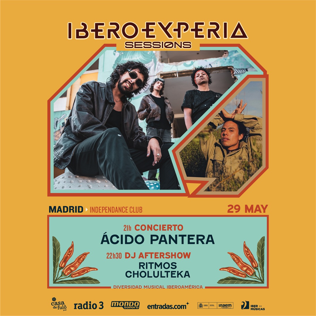El festival Iberoexperia de España, presenta a Ácido Pantera de Colombia
