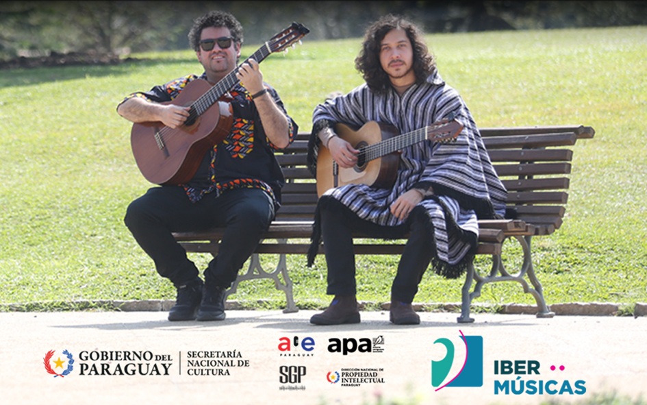 El dúo de guitarras del Paraguay “Che Valle” realizará una gira por Colombia con conciertos y talleres