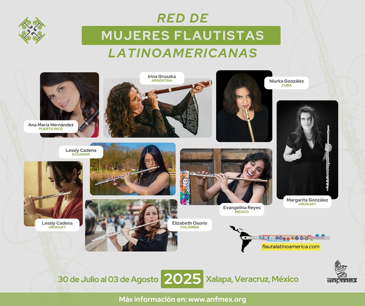 Llega la Primera Convención Internacional de Flautas en México