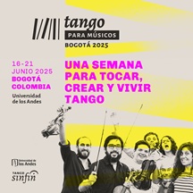 El curso “Tango para músicos” llega a Colombia
