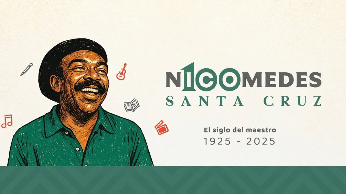 Tendrá lugar el estreno de “Entre cantos y poesía” obra de Carlos “Coco” Llaque ganadora del Premio Perú – Ibermúsicas, 100 años del nacimiento de Nicomedes Santa Cruz – Creación de canción en décimas