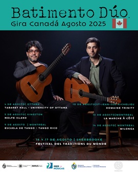 Batimento Dúo (Uruguai) – Concertos no Canadá