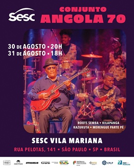 O Conjunto Angola 70 chega ao Brasil