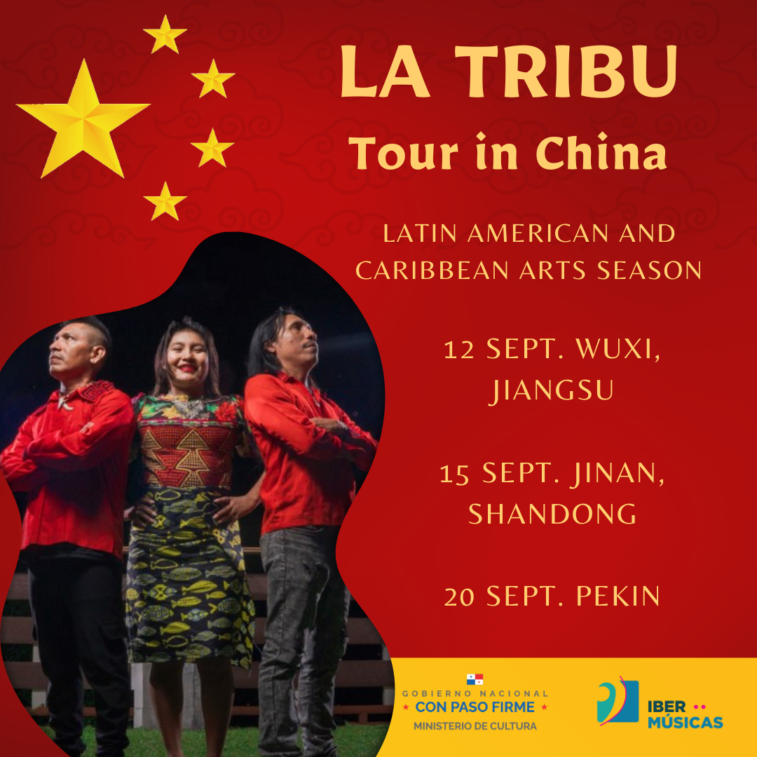A banda La Tribu do Panamá participará do Latin American and Caribbean Arts Season, apresentando-se em três cidades da China