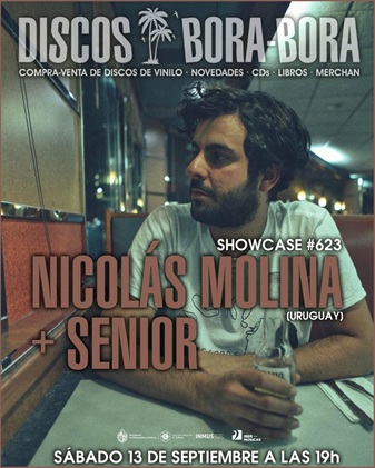 O cantor e compositor uruguaio Nicolás Molina leva sua música para a Espanha
