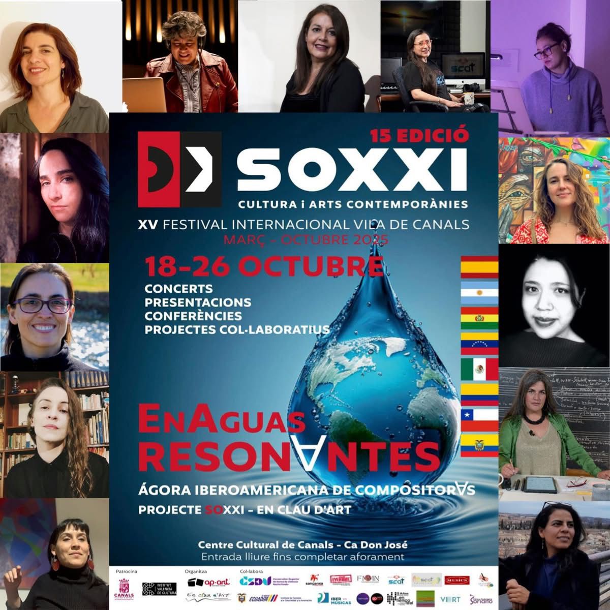 A pianista, compositora e professora equatoriana Marianela Arocha participará do Festival SOXX em Vila de Canals, Espanha
