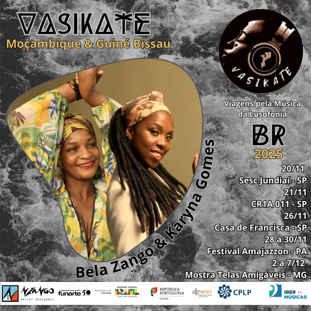 Desde Moçambique chega ao Brasil “Vasikate: trilhas afro-atlânticas – turnê em SP”
