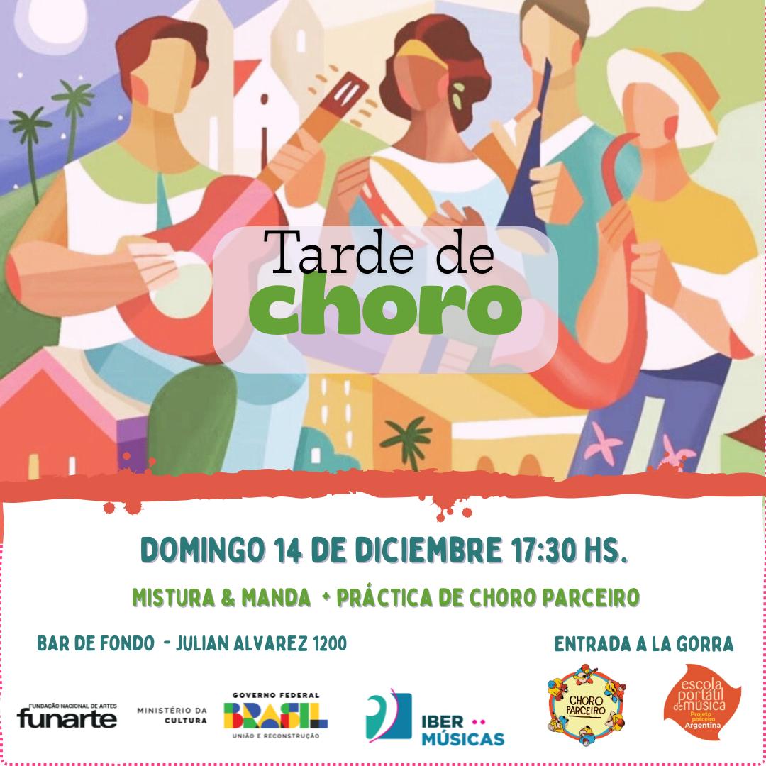Chega o concerto de encerramento do 4º Ciclo Anual de Práticas de Choro em Buenos Aires, Argentina