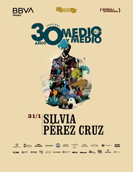 A consagrada cantora e compositora espanhola Sílvia Pérez Cruz apresenta “Canciones – uma celebração” na edição comemorativa dos 30 anos do Festival Medio y Medio, no Uruguai