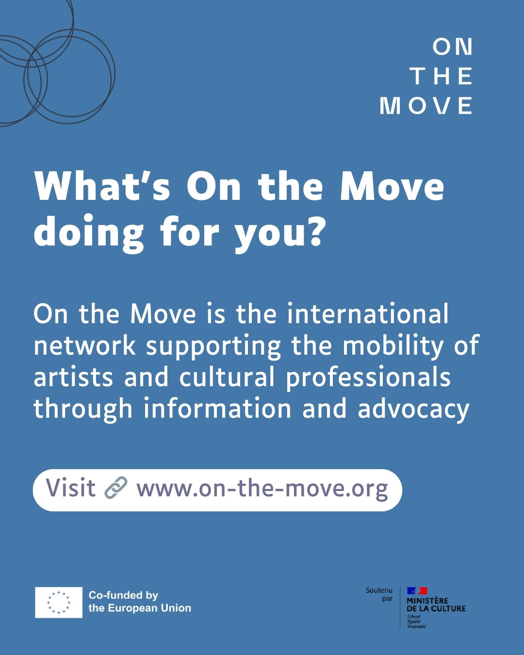 O Programa Ibermúsicas compartilha com o setor musical ibero-americano uma plataforma que oferece informações atualizadas sobre oportunidades de mobilidade internacional para artistas e profissionais da cultura