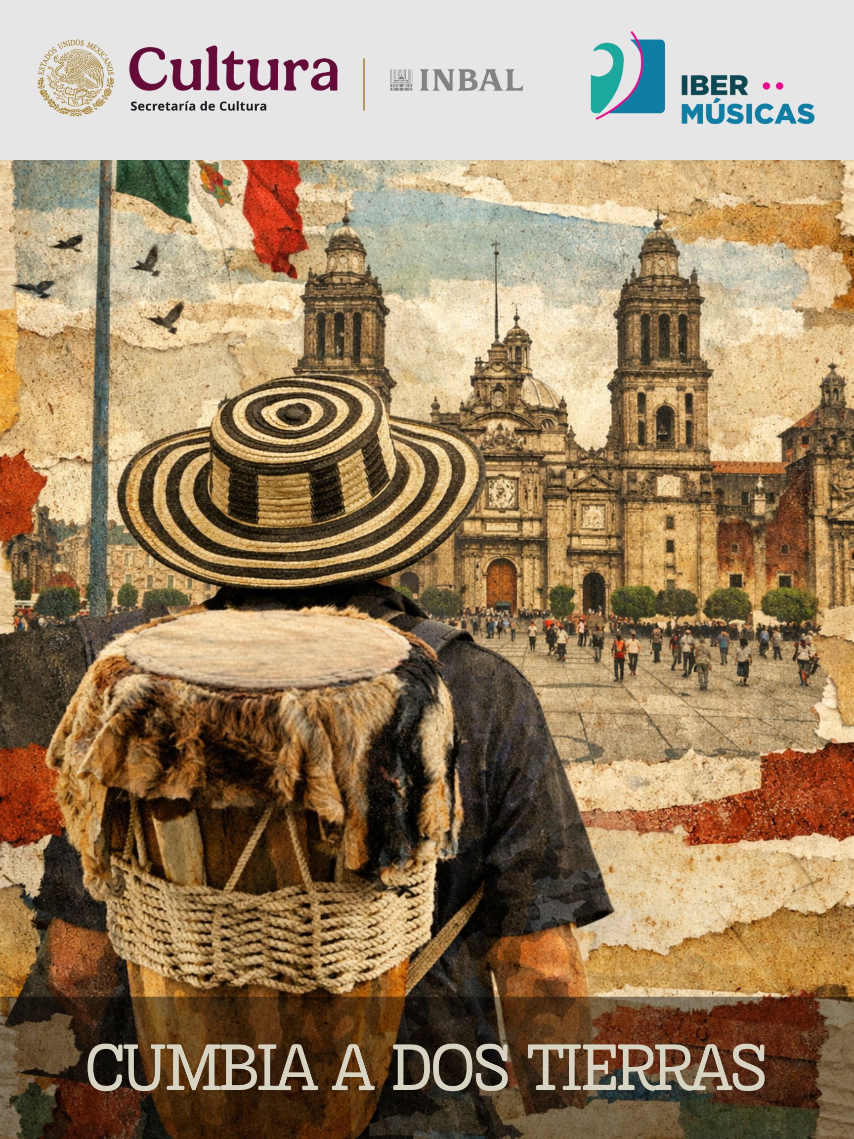 Chega um novo episódio da série audiovisual “Cumbia a dos tierras”, uma colaboração entre México e Colômbia