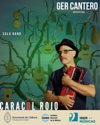 O cantor e compositor argentino Ger Cantero realizará uma turnê por diversos palcos da França