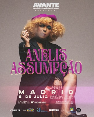 AVANTE – A música brasileira do futuro celebra sua terceira edição com Anelis Assumpção como grande atração