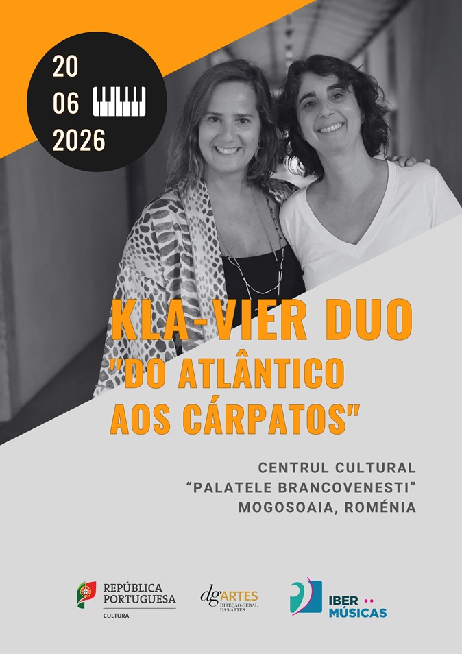 El Kla-Vier Duo de Portugal presenta el concierto “Del Atlántico a los Cárpatos” en Rumania, con obras para piano a cuatro manos