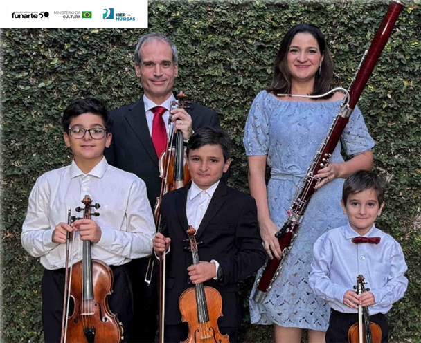 El Grupo Pedagógico Virtual de Brasil presenta su trabajo con repertorio camarístico